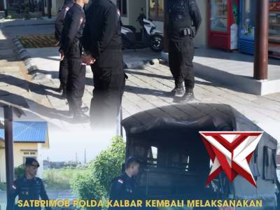 Satbrimob Polda Kalbar kembali menunjukkan komitmennya dalam pengabdian kepada masyarakat - PoliceTube
