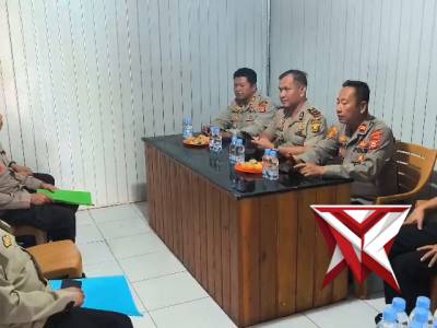 Polsek jarai mengikuti Giat supervisi bag Sdm Polsek Jarai.