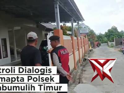 Patroli dialogis samapta polsek prabumulih timur