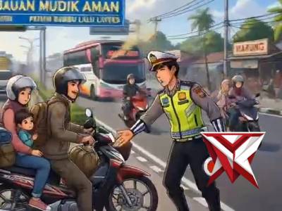 Polres musi rawas melaksanakan atur lalu lintas