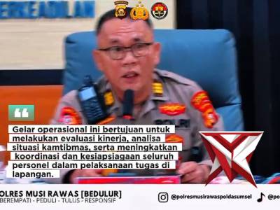 *Deskripsi*

? Zoom Pembukaan Rakernis Polri

Polres Musi Rawas mengikuti kegiatan Zoom Pembukaan R