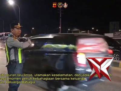 H+1 Lebaran 1447 H, arus kendaraan di Exit Tol Parungkuda melonjak hingga ribuan unit - PoliceTube