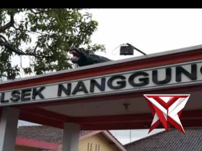 Kapolda Jawa Barat ke Polsek Nanggung sekaligus pemantauan dampak asap di area tambang PT Antam