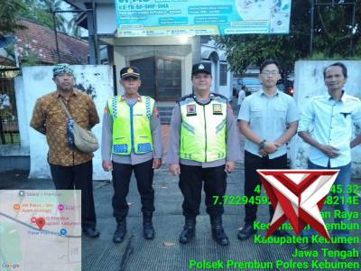 Pengamanan Peringatan Wafat Isa Al Masih di Wilayah Kecamatan Prembun.