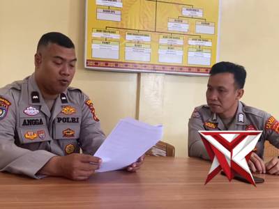 KANIT BINTIBSOS SAT BINMAS MENGECEK MATERI BINLUH