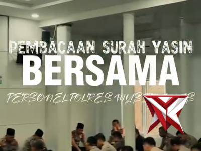 Wujudkan Personel Religius, Polres Musi Rawas Implementasikan Program Kapolda Sumsel IJP Sandi Nugr - PoliceTube