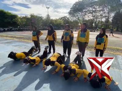 Giat kesempatan jasmani Polsek pseksu