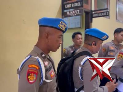 Kegiatan pengecekan rutin senpi jajaran Polda Sumatera Selatan