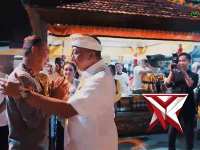 Kapolda Sumatera Selatan Irjen Pol. Dr. Sandi Nugroho hadiri perayaan Dharma Santi Hari Suci Nyepi