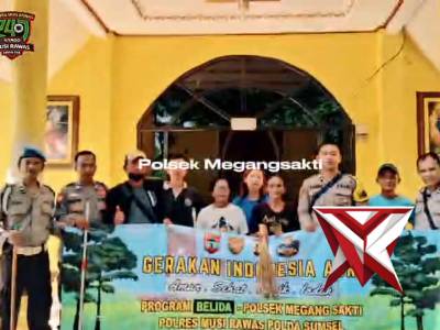 Dukung Program BELIDA Kapolda Sumsel.Polsek.Megang Sakti Kurve jelang *Paskah*