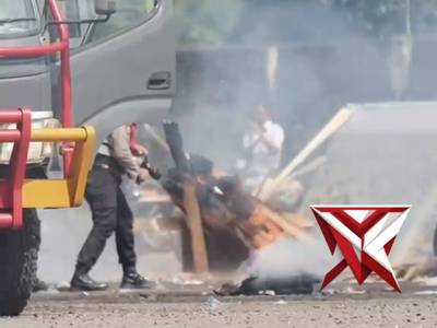 Kapolda Sumsel Irjen Pol Dr. Sandi Nugroho, S.I.K., S.H., M.Hum., memimpin Apel Besar Sabuk Kamtibma - PoliceTube