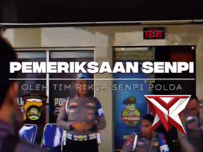 Pelaksanaan Pemeriksaan Senpi oleh Tim riksa senpi Polda Sumsel . polresokihadir - PoliceTube