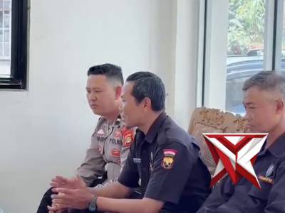 SAT  BINMAS POLRES MUSI RAWAS MELAKUKAN SAMBANG HIMBAUAN KAMTIBMAS