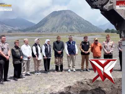 Groundbreaking Penataan Jalur Lingkar Kaldera Tengger (JLKT) resmi dimulai di kawasan TNBTS ?