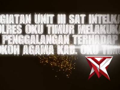 KEGIATAN UNIT III SAT INTELKAM MELAKUKAN PENGGALANGAN TERHADAP TOKOH AGAMA KAB. OKUT - PoliceTube