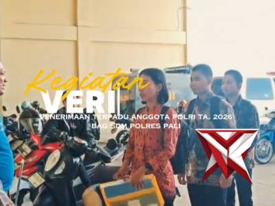 KEGIATAN VERIFIKASI CASIS POLRI DALAM PENERIMAAN TERPADU ANGGOTA POLRI DIPOLRES PALI