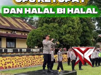 APEL KONSOLIDASI OPS KETUPAT DAN HALAL BI HALAL