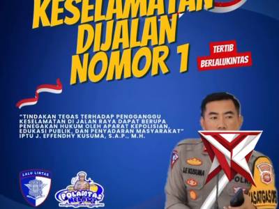 KESELAMATAN DIJALAN NOMOR 1