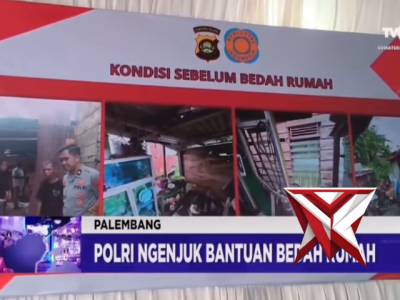 Program bedah rumah polda sumsel