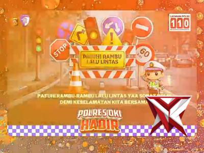 Patuhi rambu lalu lintas