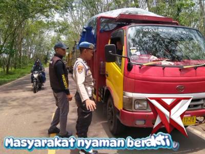 Polsek Mesuji raya laksanakan patroli