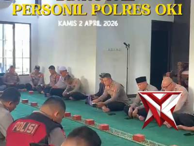 Kegiatan binrohtal polres oki