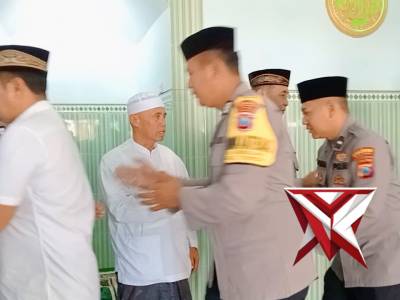Halal Bihalal Kapolsek Turen Polres Malang Kompol Irwan Tjatur
