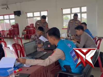 video verifikasi berkas online pendaftaran polri T.A 2026 polres OKI Polda sumsel