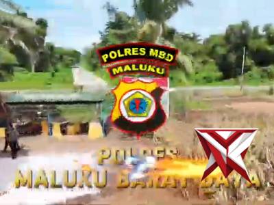 Panen raya jagung serentak polres maluku barat daya