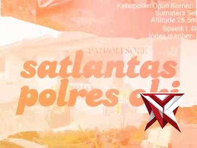 Patroli satlantas polres oki