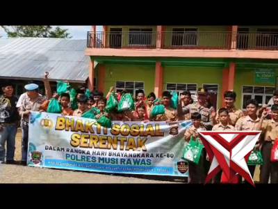 Polsek Purwodadi giat Bhakti sosial serentak