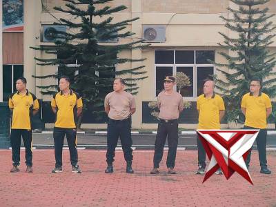 Apel Pagi Personil Polres Pali