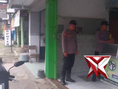 Patroli toko emas polsek ngariboyo