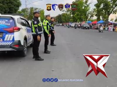 Satlantas patroli polres Muba 10