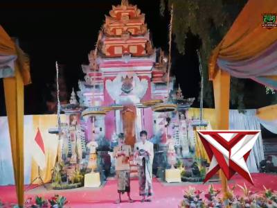 Kapolda Sumatera Selatan Irjen Pol. Dr. Sandi Nugroho menghadiri perayaan Dharma Santi Hari Suci Nye - PoliceTube