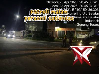 PARTROLI MALAM SATLANTAS