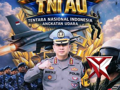 Dirlantas Polda Sumsel KBP Maesa Soegriwo S.I.K, M.H , beserta staf jajaran mengucapkan 
Dirgahayu