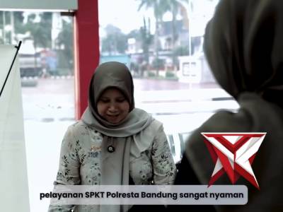 SPKT Polresta Bandung berkomitmen untuk menghadirkan pelayanan yang mudah diakses