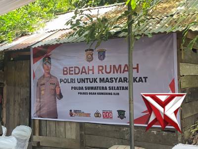 bedah rumah polres oki hadir polres oki - PoliceTube