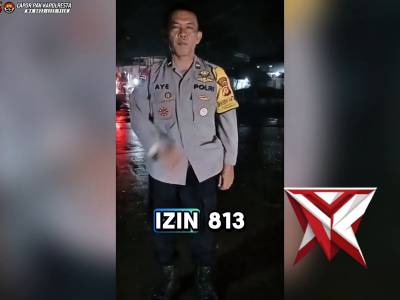 Patroli & Strong Poin Polsek Rancaekek Polresta Bandung antisipasi rawan gangguan kamtibmas