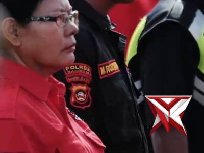 Kapolda Sumsel Irjen Pol Dr. Sandi Nugroho, S.I.K., S.H., M.Hum., memimpin Apel Besar Sabuk Kamtibma