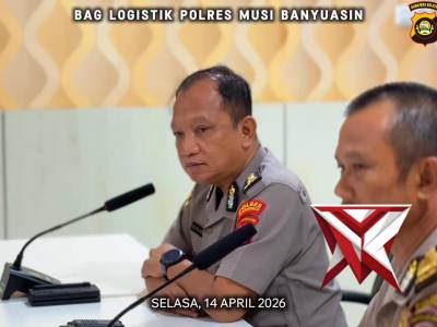 Bag logistik Polres Muba. IK4
