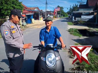 Giat KRYD Anggota Polsek Buay Pemaca