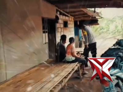 Bhabinkamtibmas polsek kisar melaksanakan sambang kerumah salah satu warga binaan - PoliceTube