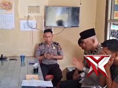 ?HH., Doa rutin bersama di Polsek tugumulyo - PoliceTube