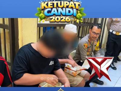 Kapolres Tegal Kota berbagi Kebahagiaan bersama para Tahanan di momen Lebaran