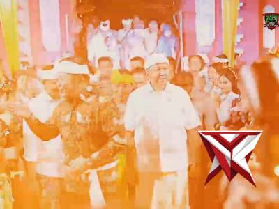 Kapolda Sumatera Selatan Irjen Pol. Dr. Sandi Nugroho menghadiri perayaan Dharma Santi