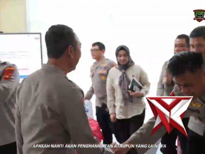 *Title*

Kapolda Sumsel IJP. Sandi Nugroho memberikan penegasan bahwa masy adalah juragan bagi anggo
