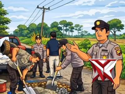 Bila ada permasalahan dan butuh bantuan Polisi silakan hubungi :
Call center : 110 ( Bebas Pulsa )