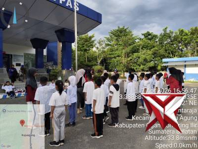 Dilaksanakan kegiatan Pembinaan Polisi Cilik(Pocil) oleh Personil Sat Lantas Polres OKI , PPI Kab. O